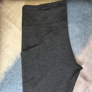 Dark Gray Leggings - full length